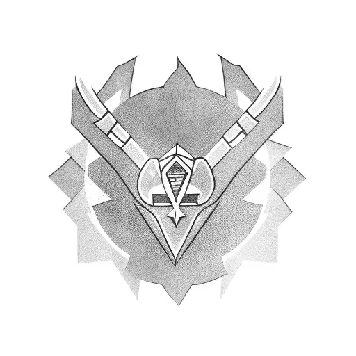 nordic chain tattoo design idea