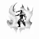 mortal kombat  tattoo design idea