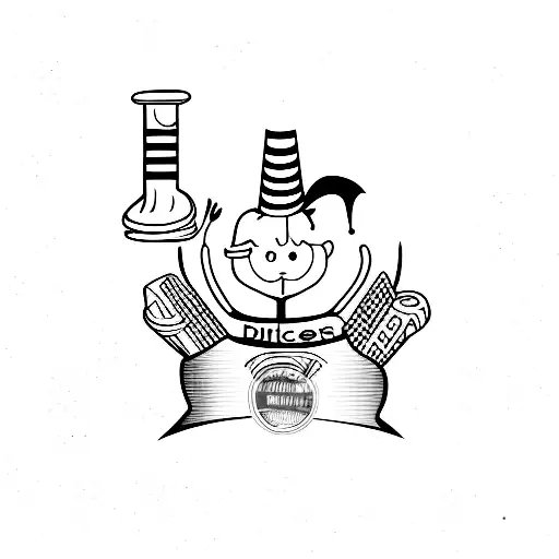 Chicago diner tattoo design idea