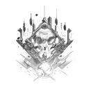 eterno retorno de Nietzsche  tattoo design idea