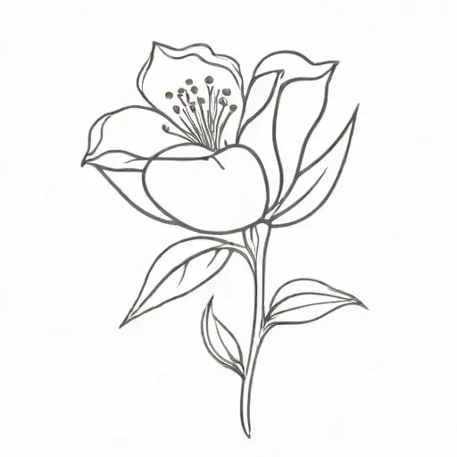 June flower July flower October flower November flower August flower  tattoo design idea