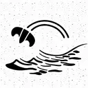 tooth, beach wave, paw print, dollar sign, airplane tattoo design idea