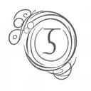enso circle dirac equation tattoo design idea