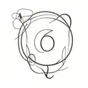 enso circle dirac equation tattoo design idea