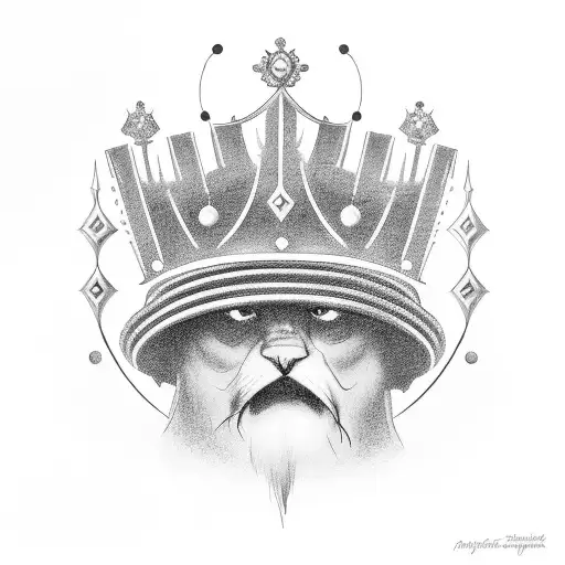 a crown, and in the crown the line "aint no mountain high eno tattoo design idea