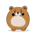 bear forest kitten tattoo design idea