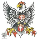 polish eagle   tattoo design idea
