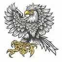 polish eagle   tattoo design idea