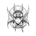 anime Naruto  tattoo design idea