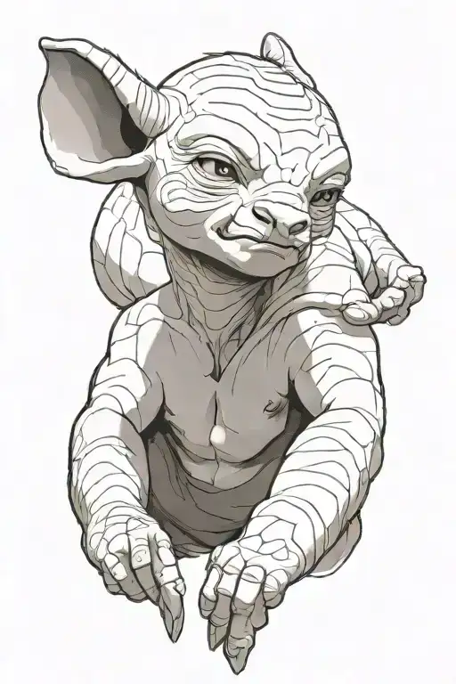 appa from Avatar Aang tattoo design idea