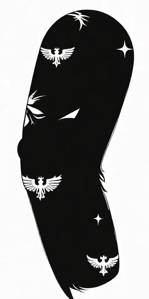 warhammer 40k Sanguinius tattoo design idea