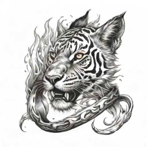 the fire ring renny tattoo design idea