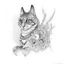 lust tattoo design idea