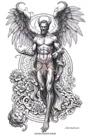  Lucifer of Liège[ sleeve tattoo design featuring tattoo design idea