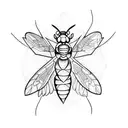 Hornet tattoo design idea