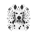 dalmatians tattoo design idea