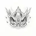 sturgeon tattoo design idea