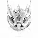 sturgeon tattoo design idea