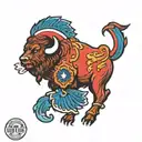 Buffalo bills logo tattoo design idea