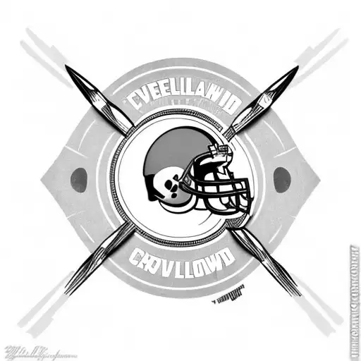 cleveland browns tattoo design idea