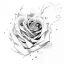 Rose Filler tattoo design idea