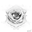 Rose Filler tattoo design idea
