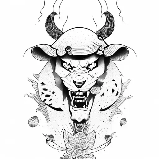 kamikaze tattoo design idea