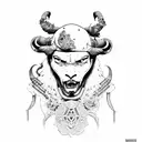 kamikaze tattoo design idea