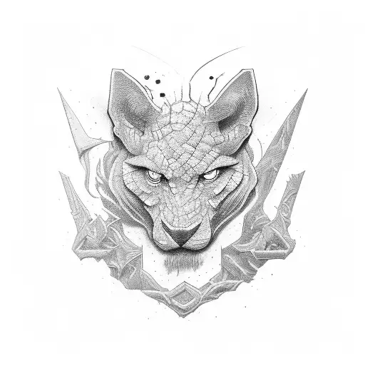 we are but dust and shadows  tattoo design idea