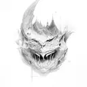 we are but dust and shadows  tattoo design idea