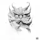 we are but dust and shadows  tattoo design idea