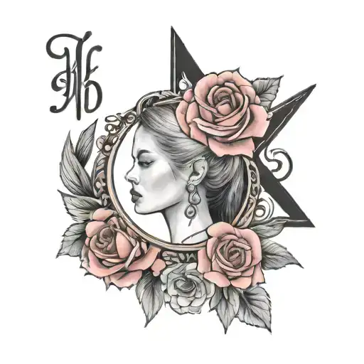 Rosé of blackpink signature, she saved me for being suicidal. I am currently dealing about depression tattoo design idea