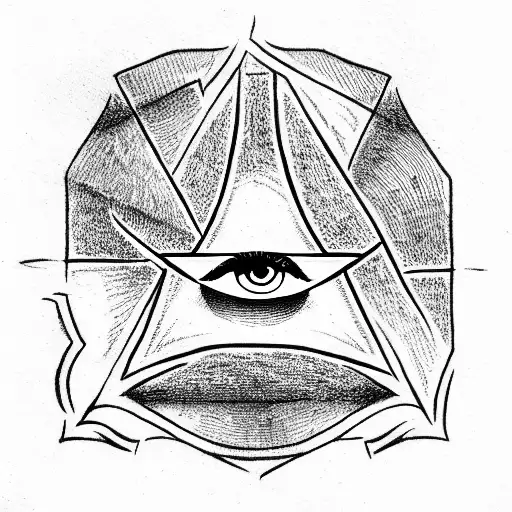 All Seeing Eye tattoo design idea