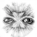 All Seeing Eye tattoo design idea