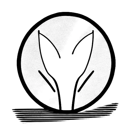 Playboy symbol (girl edition) tattoo design idea