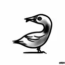 Pato tattoo design idea