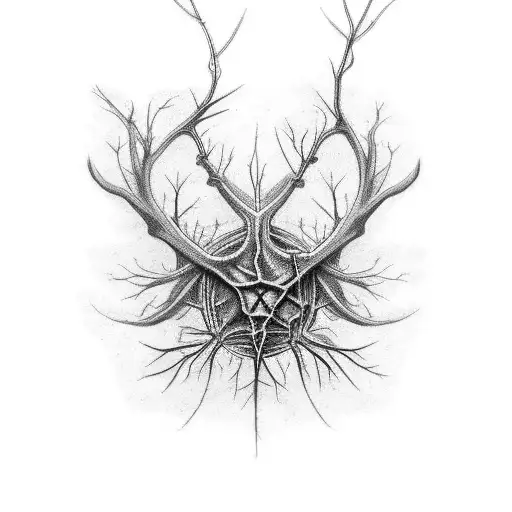 neuron da Vinci  tattoo design idea
