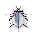 cockroach tattoo design idea