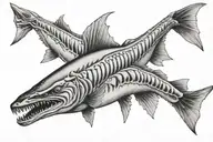 Barracuda tattoo design idea