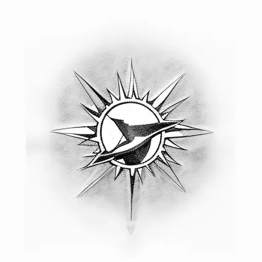 1975 Miami dolphins  tattoo design idea