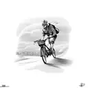 bicycle mtb tattoo design idea