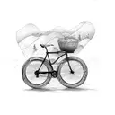 bicycle mtb tattoo design idea