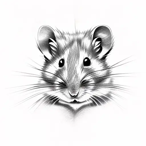 hamster anao russo tattoo design idea