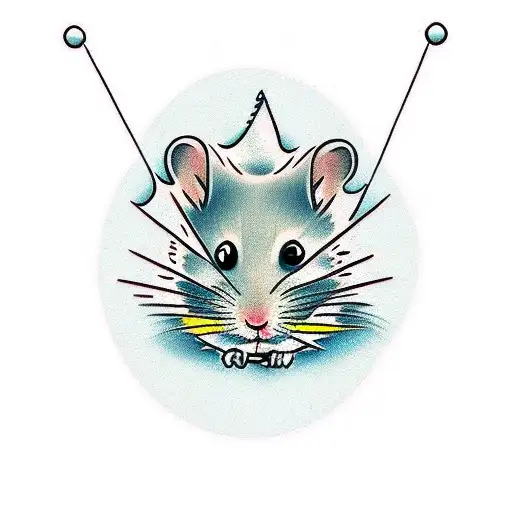 hamster  tattoo design idea
