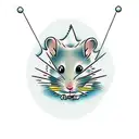 hamster  tattoo design idea
