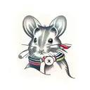 hamster  tattoo design idea