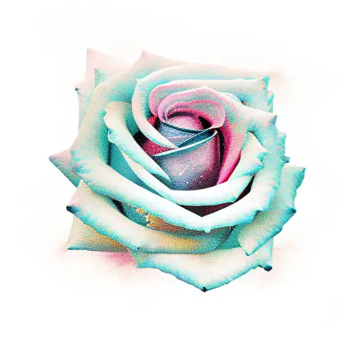 Depeche Mode rose tattoo design idea