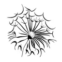 Dandelion tattoo design idea