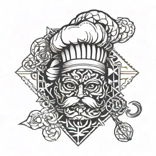 chefs tattoos.  tattoo design idea