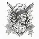 chefs tattoos.  tattoo design idea